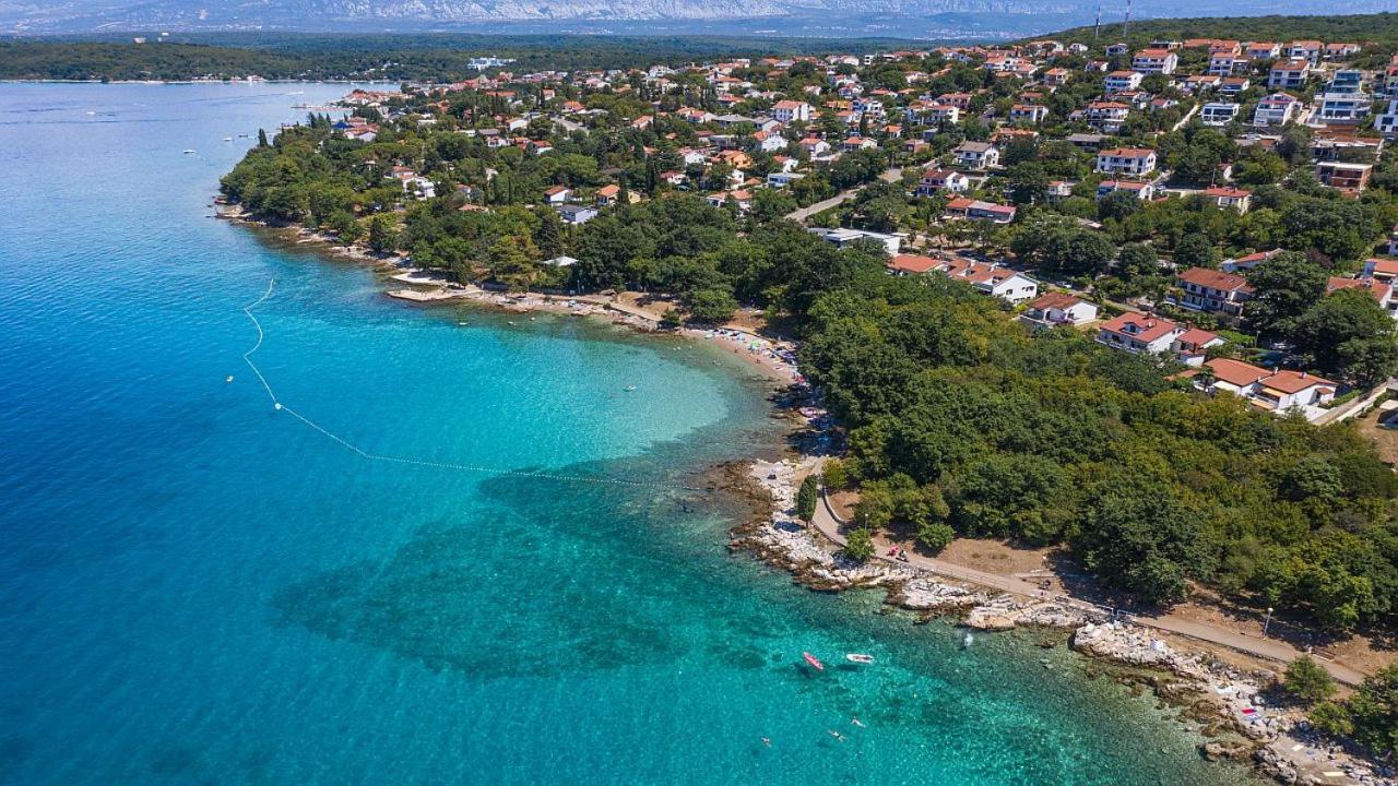 Njivice, Otok Krk, Apartman Dora Екстериор снимка